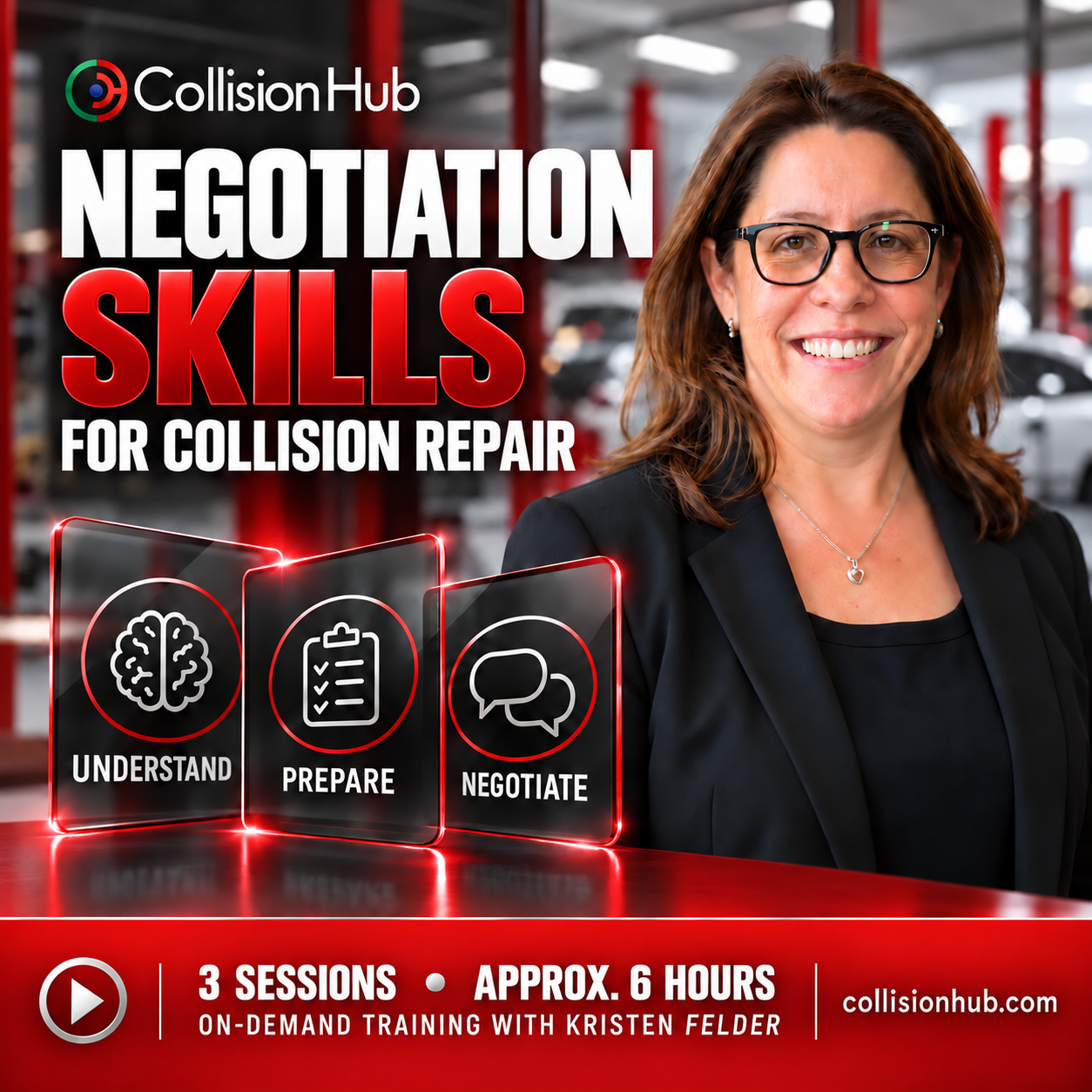 Negotiation skills for collision repair