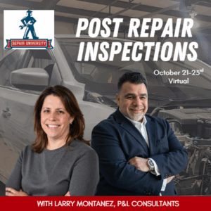Performing Post Repair Inspections Virtual Training